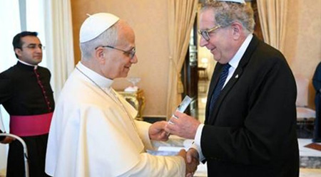 Pope with jJew